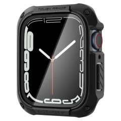 Apple Watch 7 phone case black SPIGEN TOUGH ARMOR (45mm)