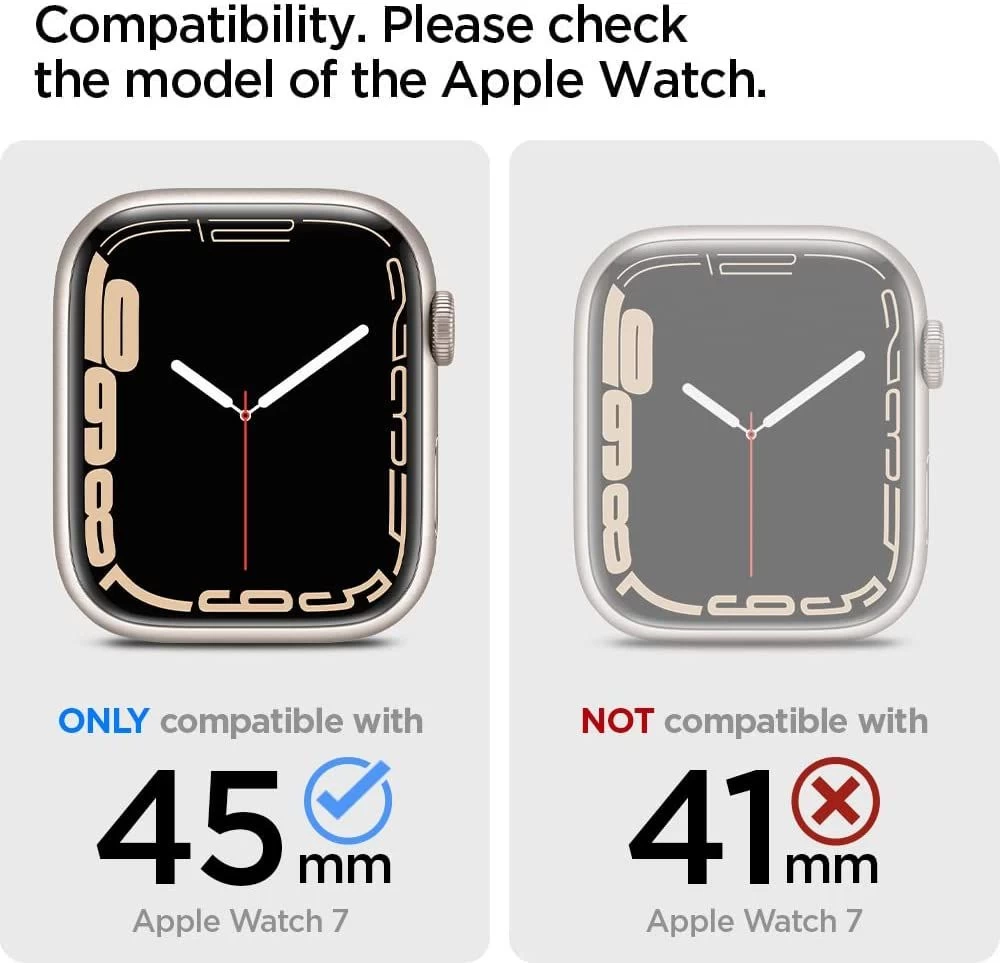 Apple Watch 8 telefoni ümbris  SPIGEN Ultra Hybrid (45mm)