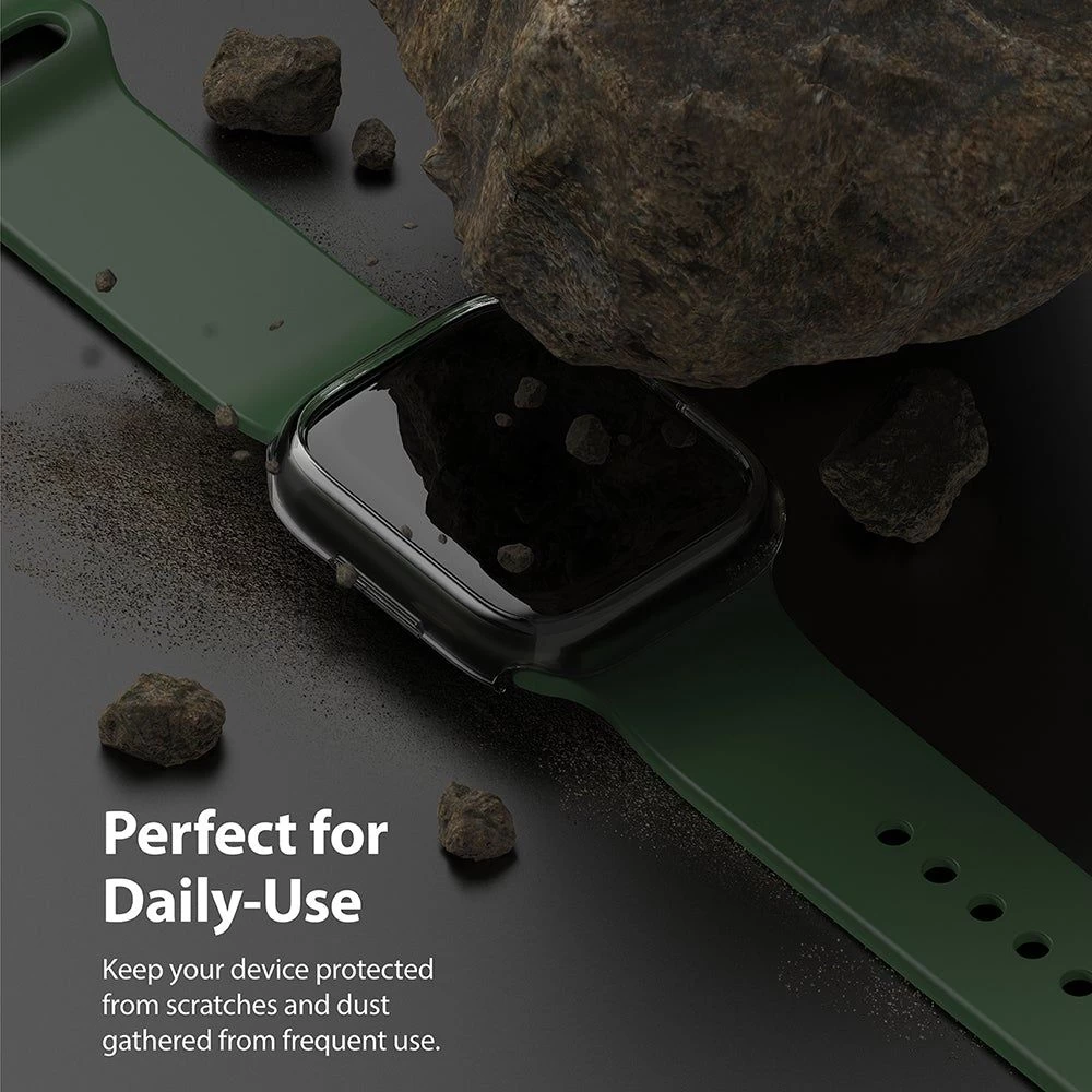 Apple Watch 8 telefoni ümbris läbipaistev sinine RINGKE Slim 2-pack (41mm)