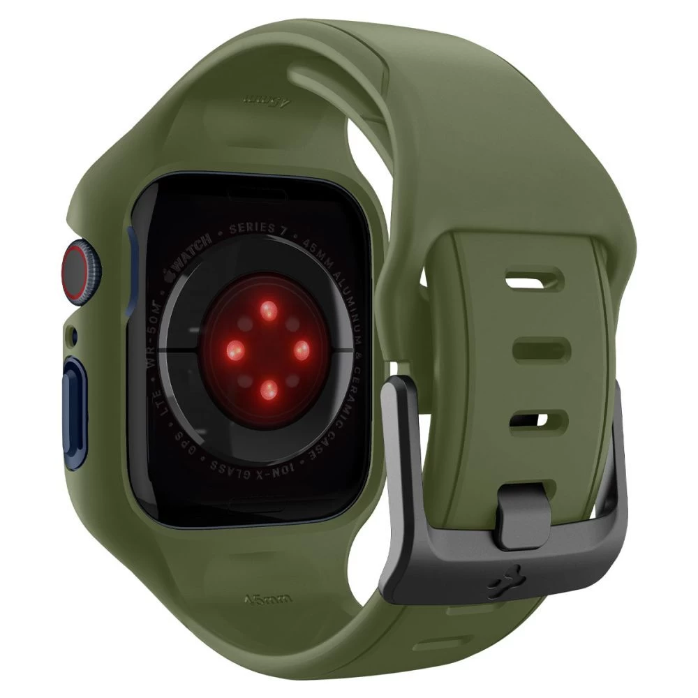 Apple Watch 8 rihm roheline SPIGEN LIQUID AIR ”PRO” (45mm)