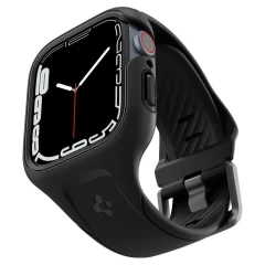 Apple Watch 8 skal, fodral svart SPIGEN LIQUID AIR APPLE WATCH (45 mm)