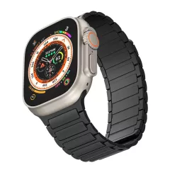 Apple Watch 8 TECH-PROTECT ICONBAND MAGNETIC (42/44/45/49 MM) skal, fodral svart