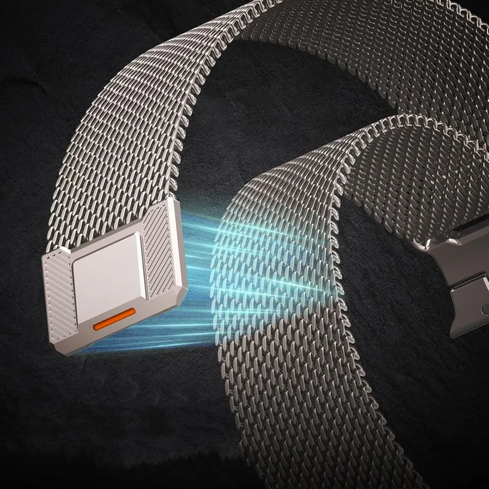 Apple Watch SE 1 / 2 3 Armband för smartklockor  TECH-PROTECT MILANO VANGUARD (44/45/46 MM)