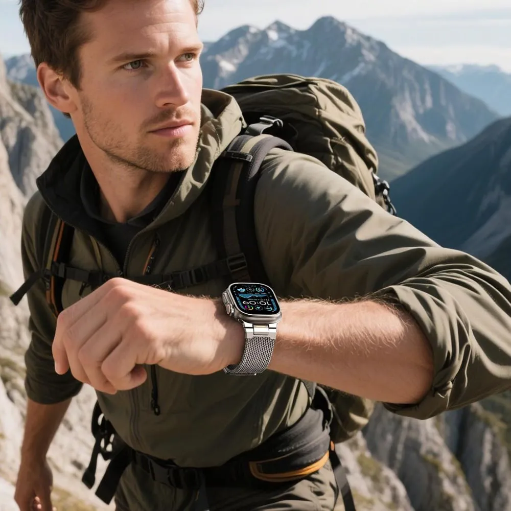 Apple Watch SE 1 / 2 3 Armband för smartklockor  TECH-PROTECT MILANO VANGUARD (44/45/46 MM)