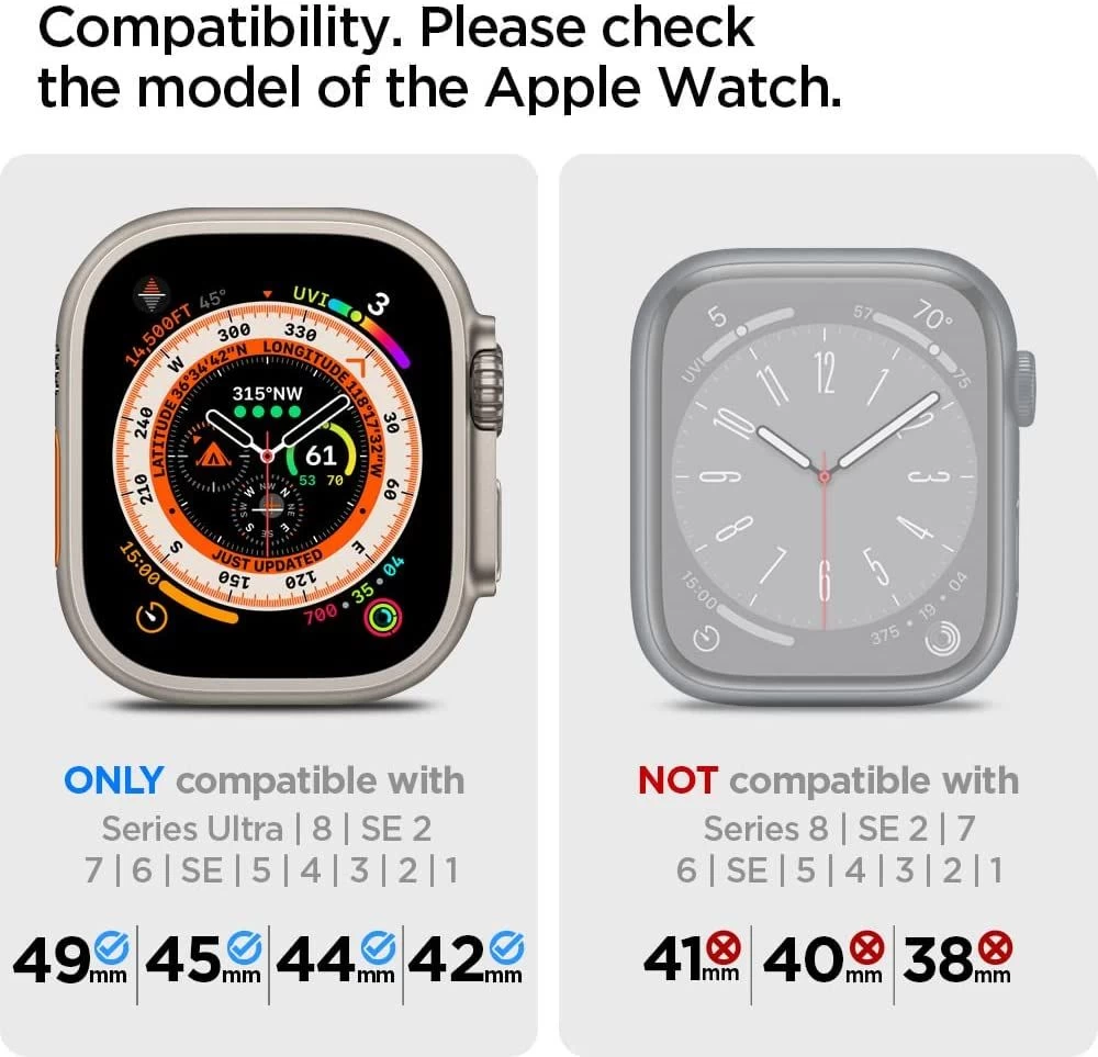 Apple Watch SE siksniņa  SPIGEN FIT LITE ULTRA (42 / 44 45 49 MM)