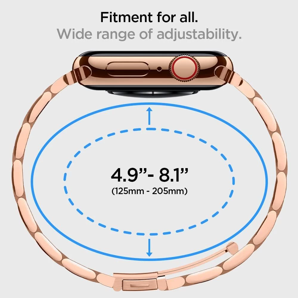 Apple Watch SE siksniņa rozā zelta SPIGEN MODERN FIT BAND (38/40/41mm)