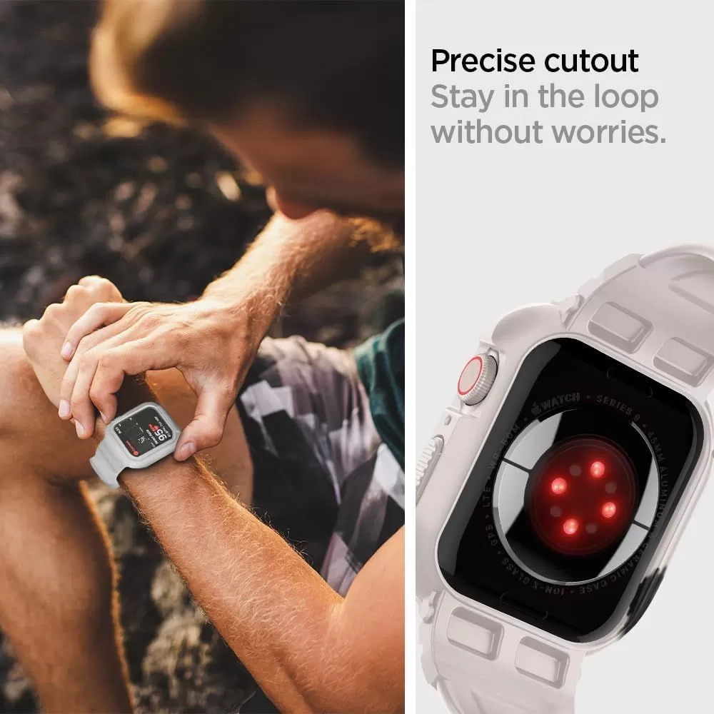 Apple Watch SE siksniņa  SPIGEN RUGGED ARMOR ”PRO” (44/45 MM)