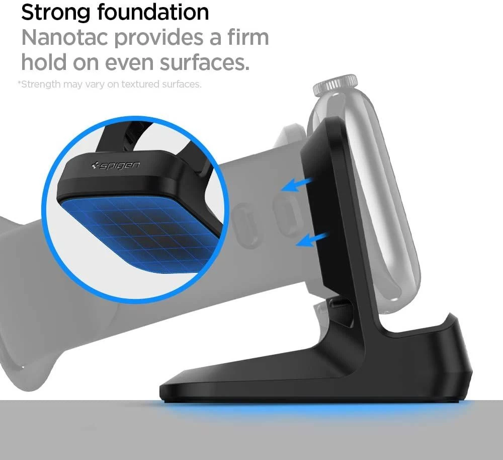 Apple Watch SE telefoni ümbris must SPIGEN Night Stand 38/40/41/42/44/45
