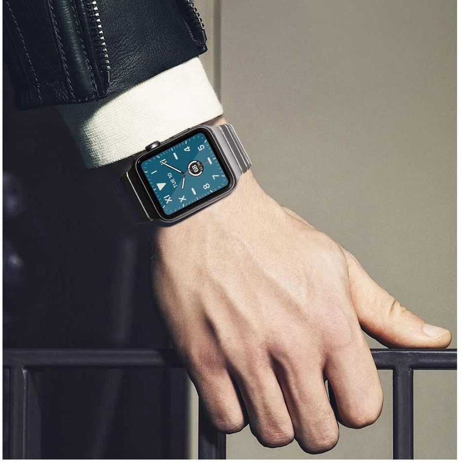 Apple Watch SE siksniņa melns TECH-PROTECT LINKBAND (42/44/45/49mm)
