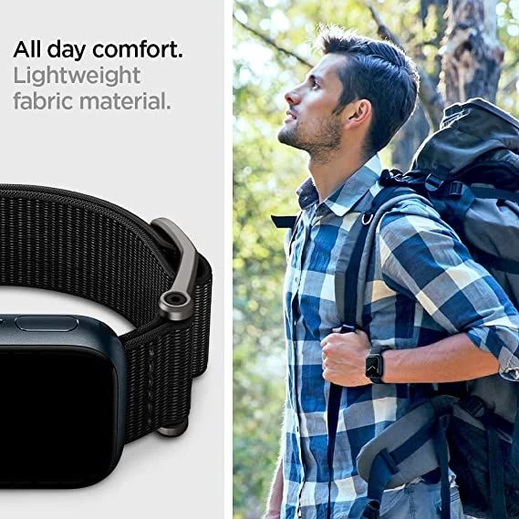 Apple Watch SE siksniņa melns SPIGEN DURAPRO FLEX (42/44/45/49mm)