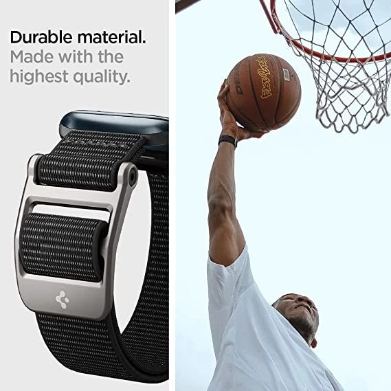 Apple Watch SE siksniņa melns SPIGEN DURAPRO FLEX (42/44/45/49mm)