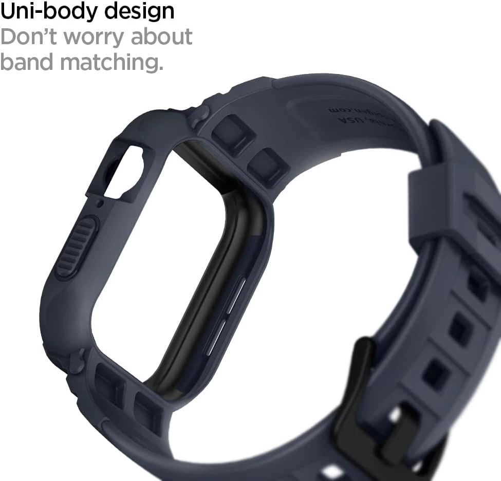 Apple Watch SE siksniņa pelēks SPIGEN RUGGED ARMOR ”PRO” (44/45mm)