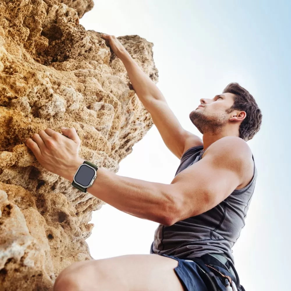Apple Watch SE siksniņa zaļš TECH-PROTECT SCOUT APPLE WATCH (42/44/45/49 MM)
