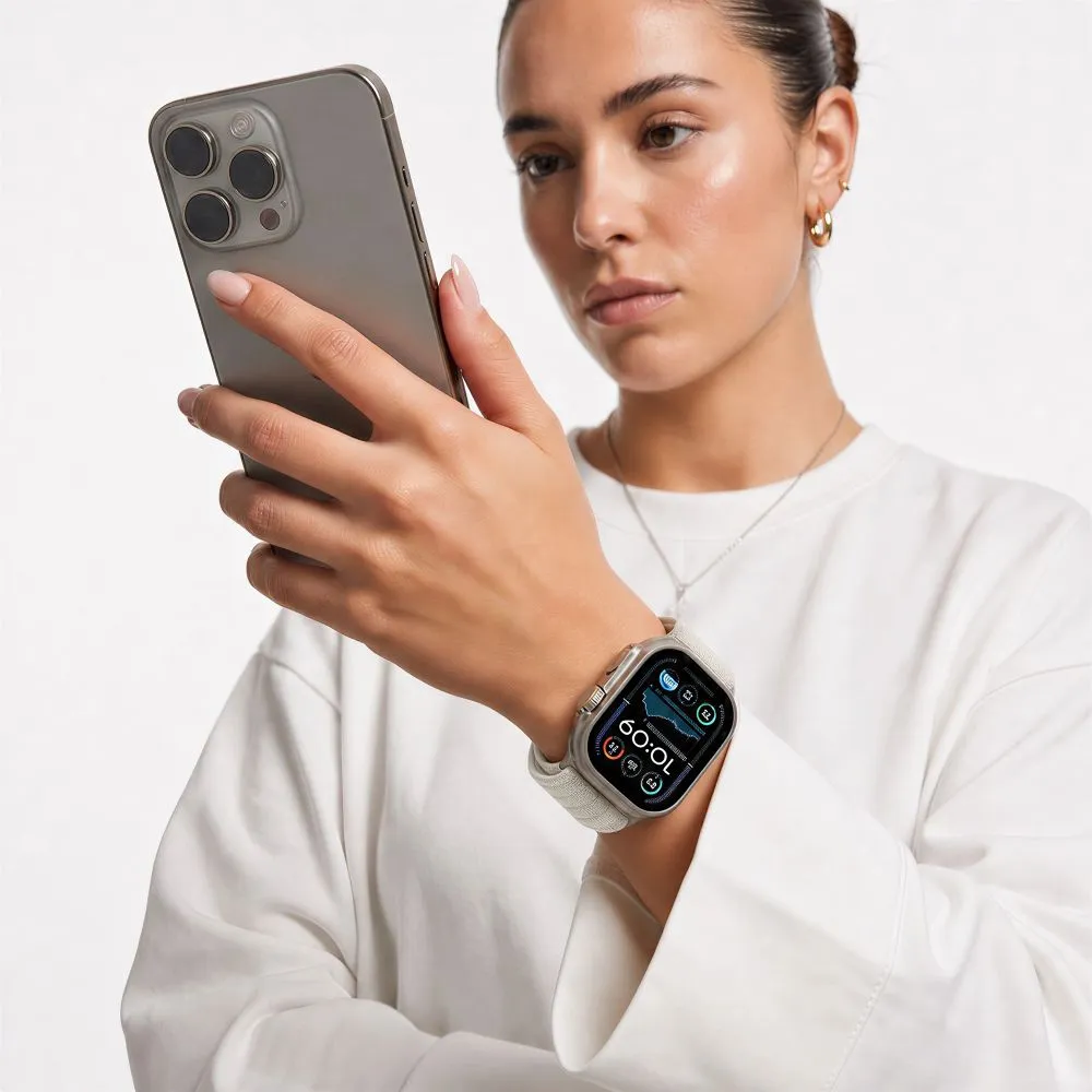 Apple Watch SE 1 / 2 3 Nutikellade rihmad  TECH-PROTECT NYLON SPORT (44/45/46/49 MM)