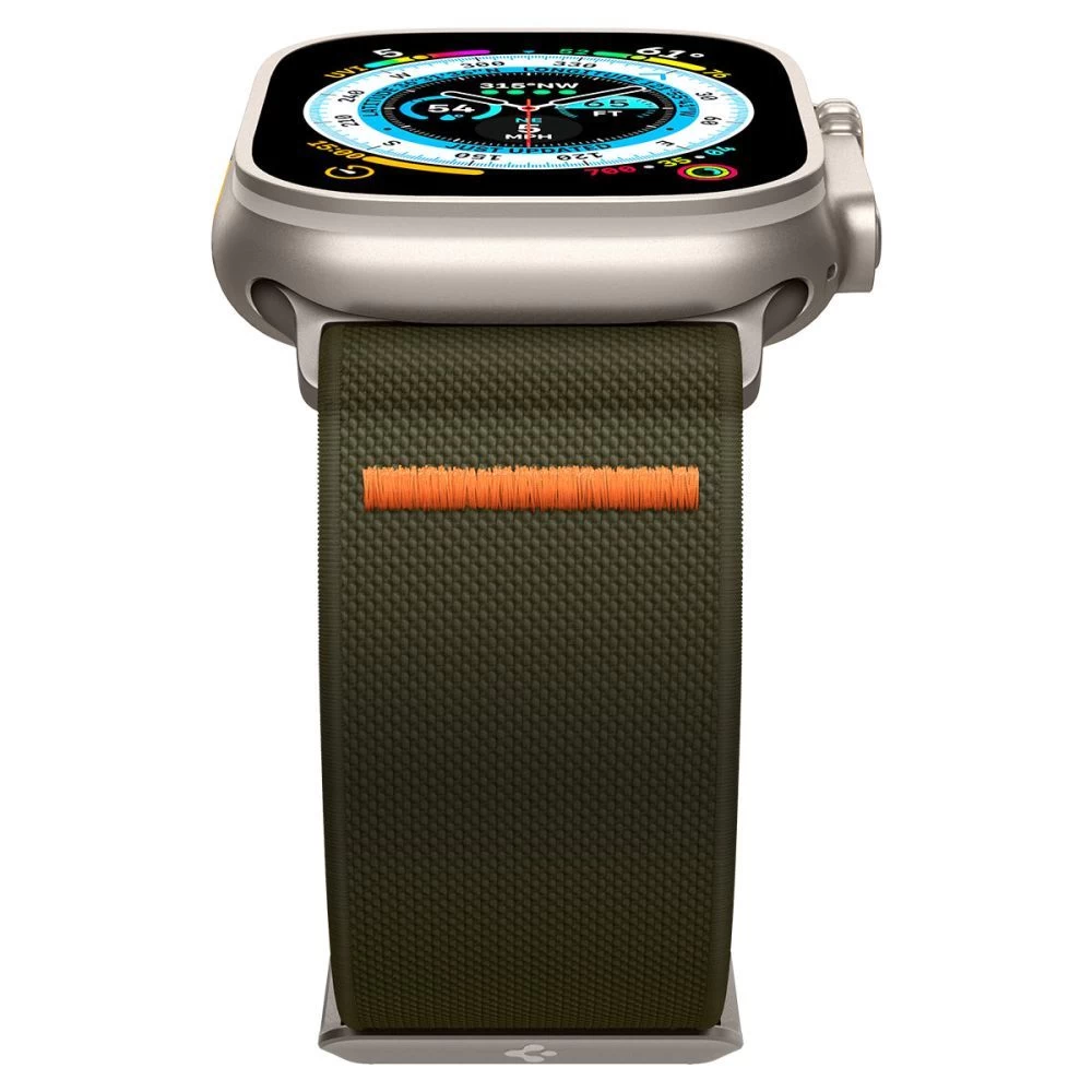 Apple Watch SE siksniņa zaļš SPIGEN FIT LITE ULTRA (42 / 44 45 49 MM)