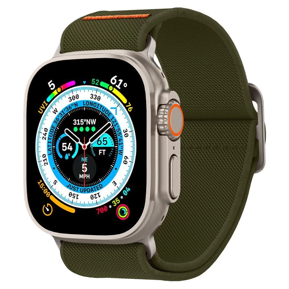 Apple Watch SE siksniņa zaļš SPIGEN FIT LITE ULTRA (42 / 44 45 49 MM)