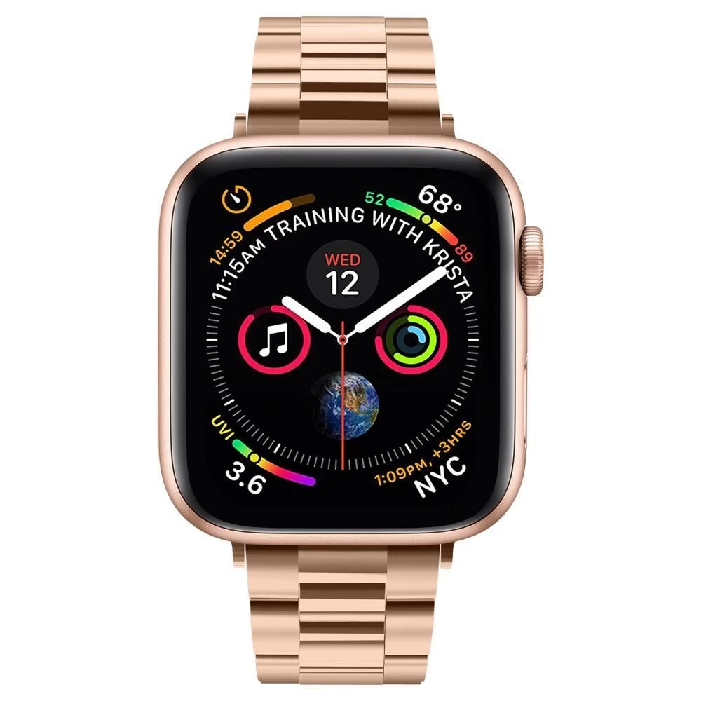 Apple Watch SE siksniņa rozā zelta SPIGEN MODERN FIT BAND (38/40/41mm)