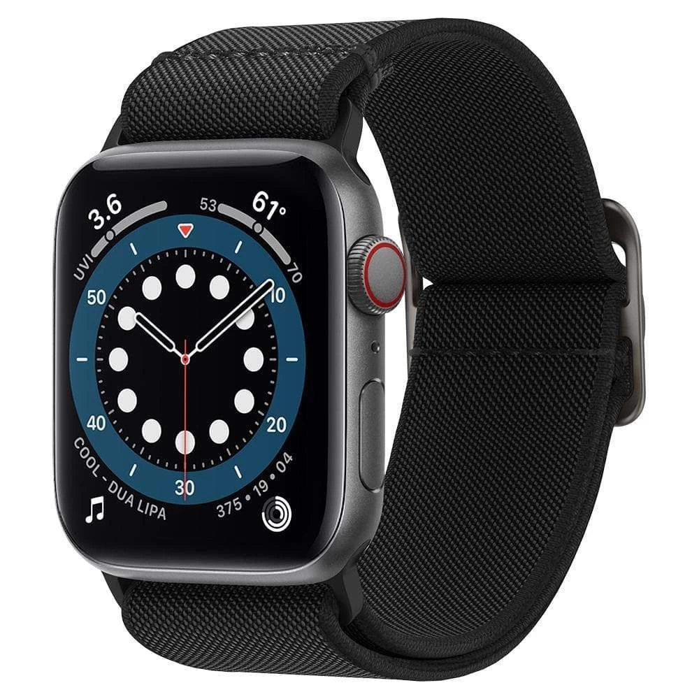 Apple Watch SE siksniņa melns SPIGEN FIT LITE (38/40/41mm)
