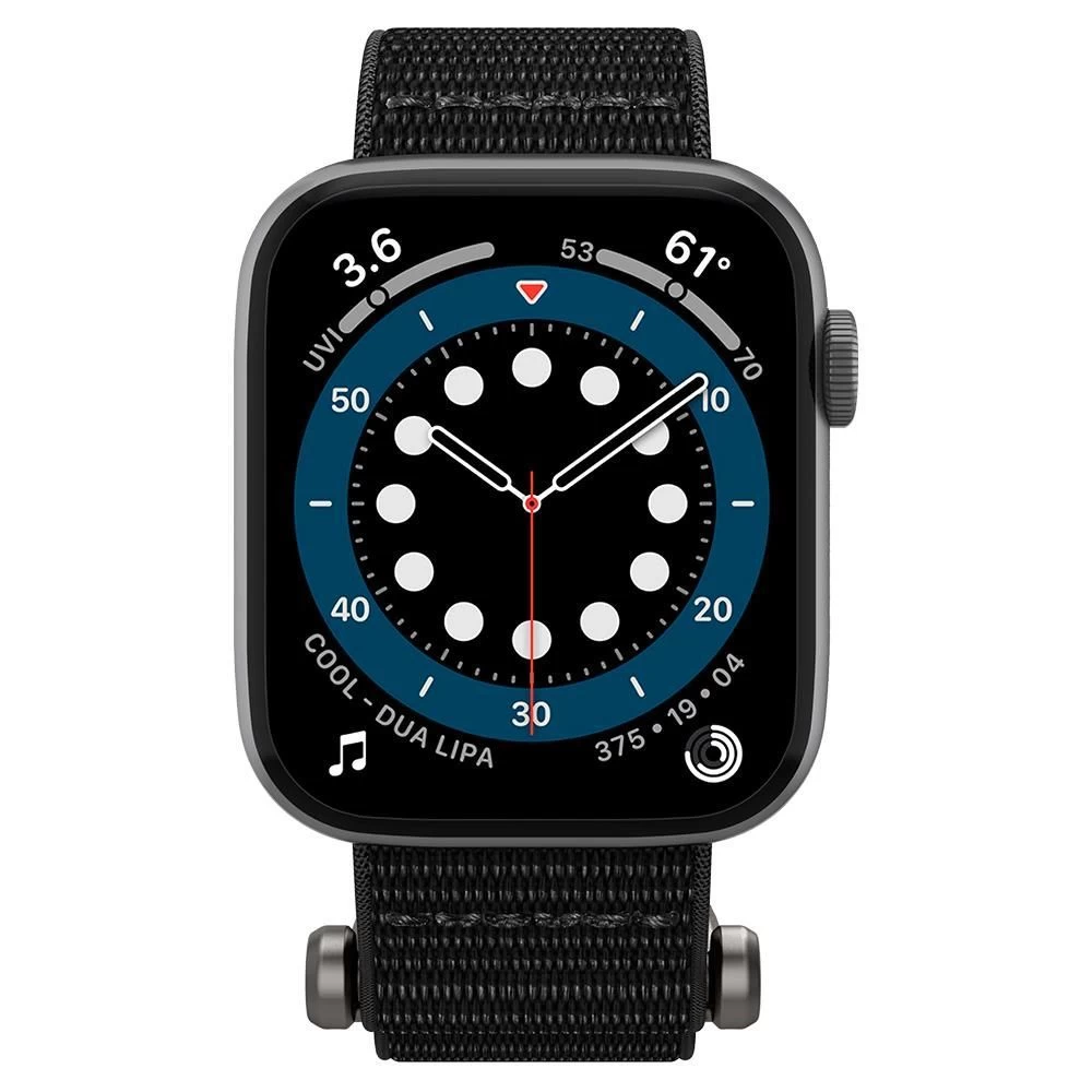 Apple Watch SE siksniņa melns SPIGEN DURAPRO FLEX (42/44/45/49mm)