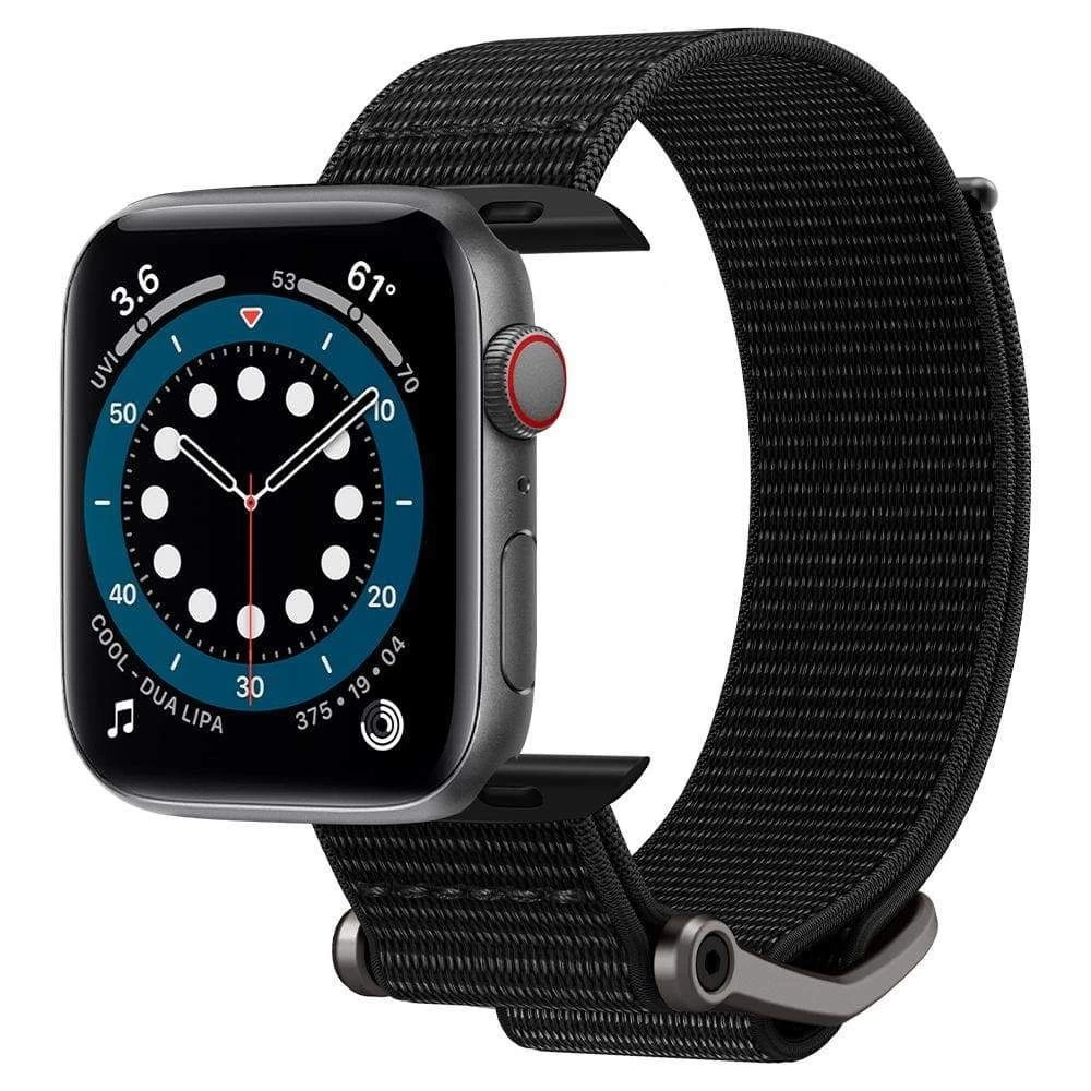 Apple Watch SE siksniņa melns SPIGEN DURAPRO FLEX (42/44/45/49mm)
