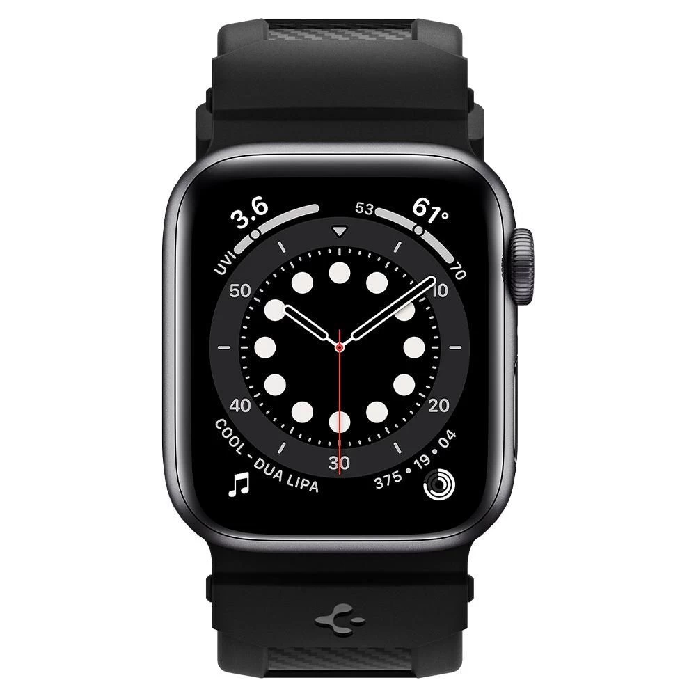 Apple Watch SE siksniņa melns SPIGEN RUGGED BAND (38/40/41mm)