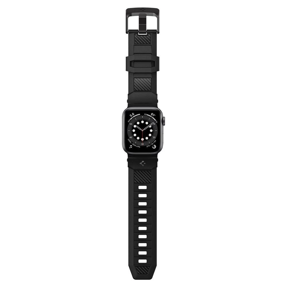 Apple Watch SE siksniņa melns SPIGEN RUGGED BAND (38/40/41mm)