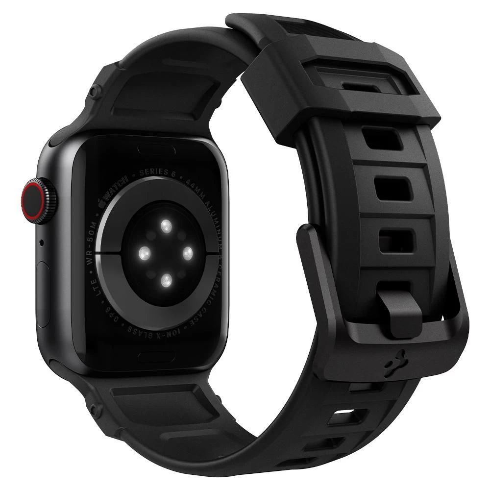Apple Watch SE siksniņa melns SPIGEN RUGGED BAND (38/40/41mm)
