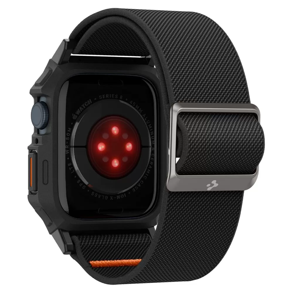 Apple Watch SE siksniņa melns SPIGEN LITE FIT ”PRO” (44 / 45 MM)