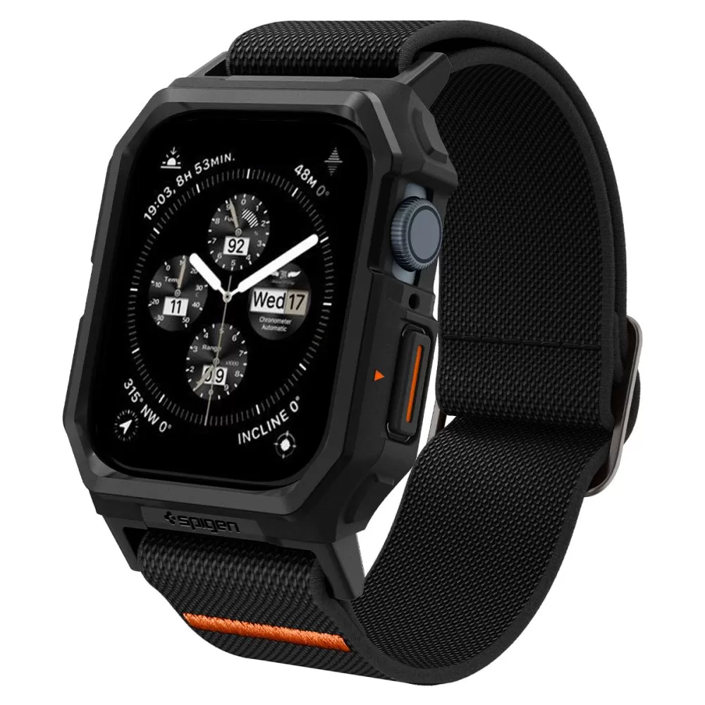Apple Watch SE siksniņa melns SPIGEN LITE FIT ”PRO” (44 / 45 MM)