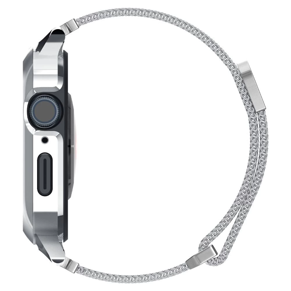 Apple Watch SE siksniņa sudraba SPIGEN METAL FIT ”PRO” (44 / 45 MM)