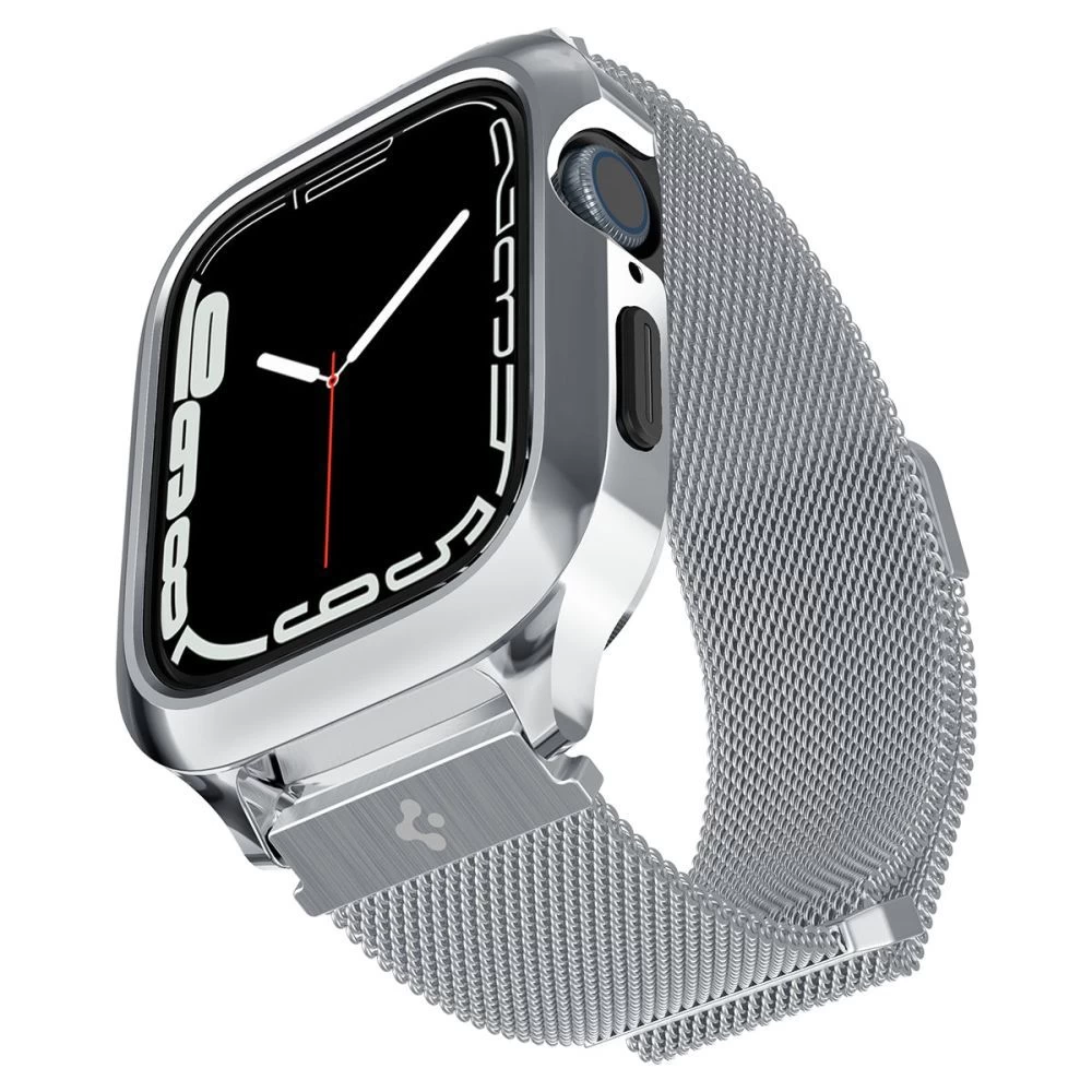 Apple Watch SE siksniņa sudraba SPIGEN METAL FIT ”PRO” (44 / 45 MM)