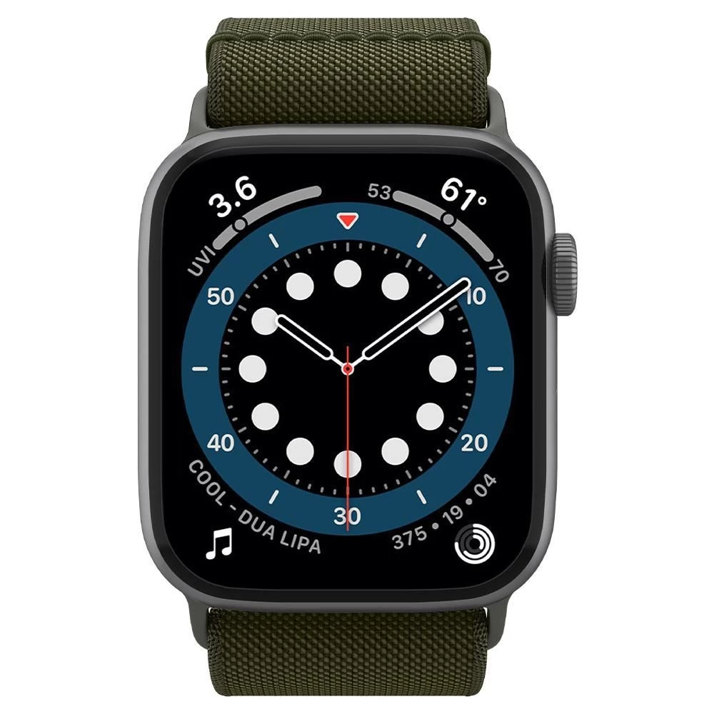 Apple Watch SE siksniņa zaļš SPIGEN FIT LITE (42/44/45/49mm)