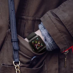 Apple Watch SE band black TECH-PROTECT Mellow (42/44/45/49mm)