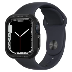 Apple Watch SE telefoni ümbris must SPIGEN RUGGED ARMOR (44/45mm)