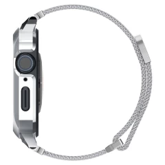 Apple Watch SE siksniņa sudraba SPIGEN METAL FIT ”PRO” (44 / 45 MM)