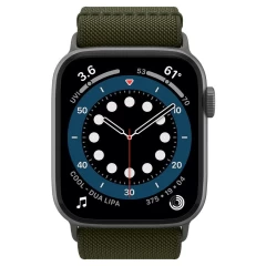 Apple Watch SE siksniņa zaļš SPIGEN FIT LITE (42/44/45/49mm)