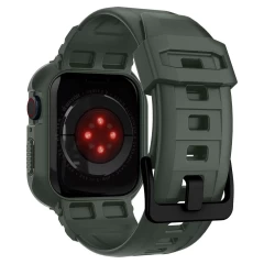 Apple Watch SE siksniņa zaļš SPIGEN RUGGED ARMOR ”PRO” (44/45mm)