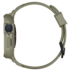 Apple Watch SE siksniņa zaļš SPIGEN RUGGED ARMOR ”PRO” (44 / 45 MM)