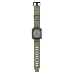 Apple Watch SE siksniņa zaļš SPIGEN RUGGED ARMOR ”PRO” (44 / 45 MM)