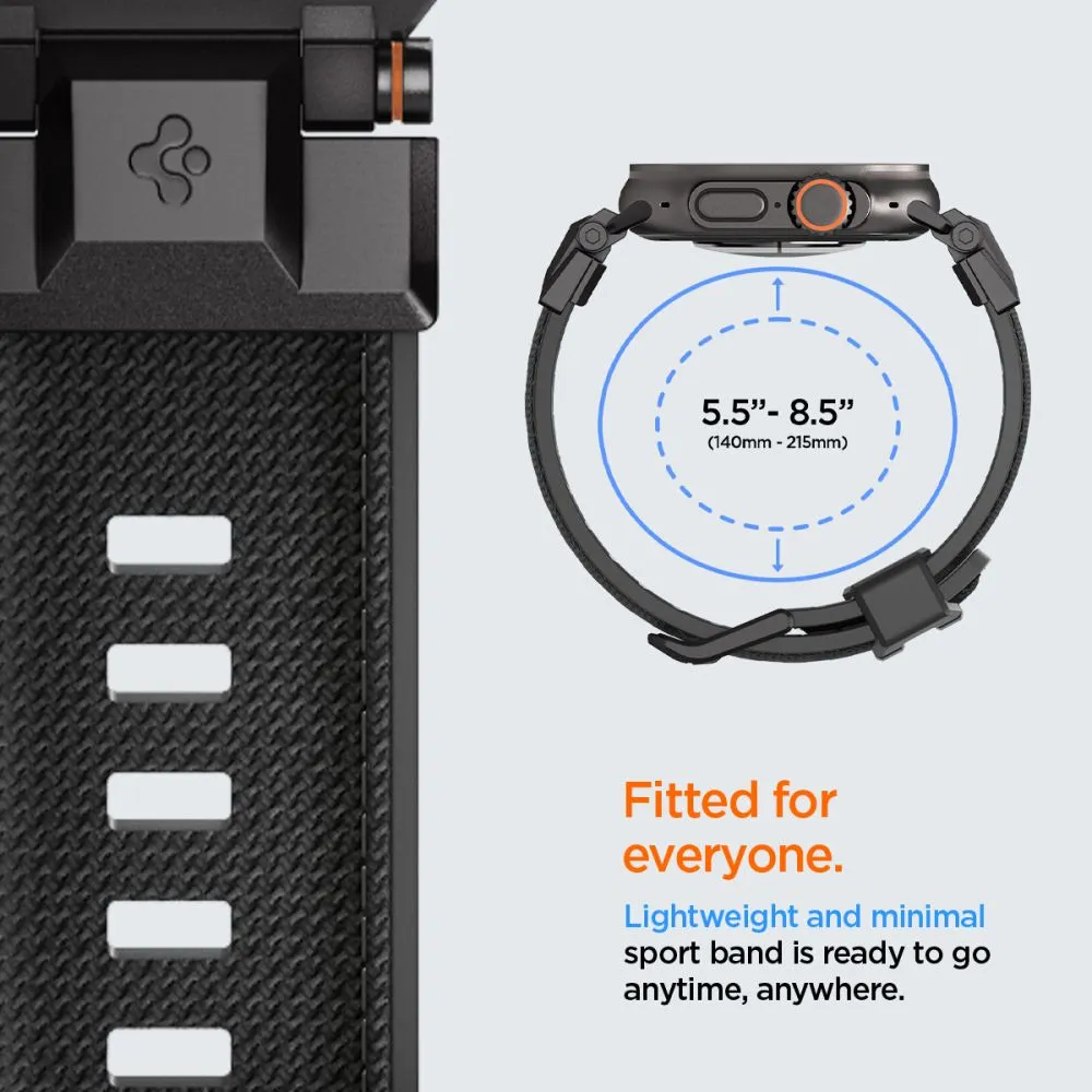 Apple Watch Ultra band black SPIGEN DURAPRO ARMOR ULTRA (49 MM)