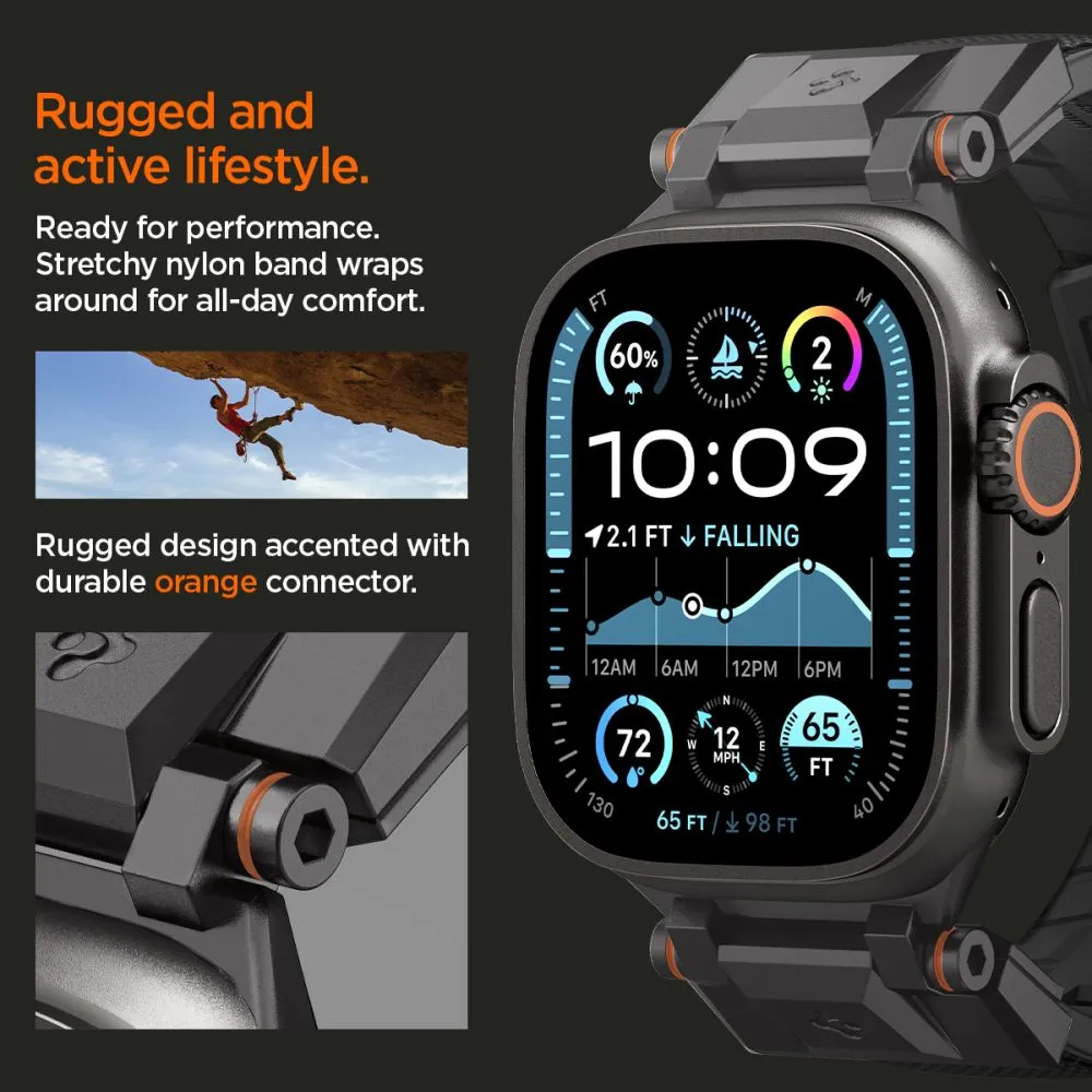 Apple Watch Ultra band black SPIGEN DURAPRO ARMOR ULTRA (49 MM)