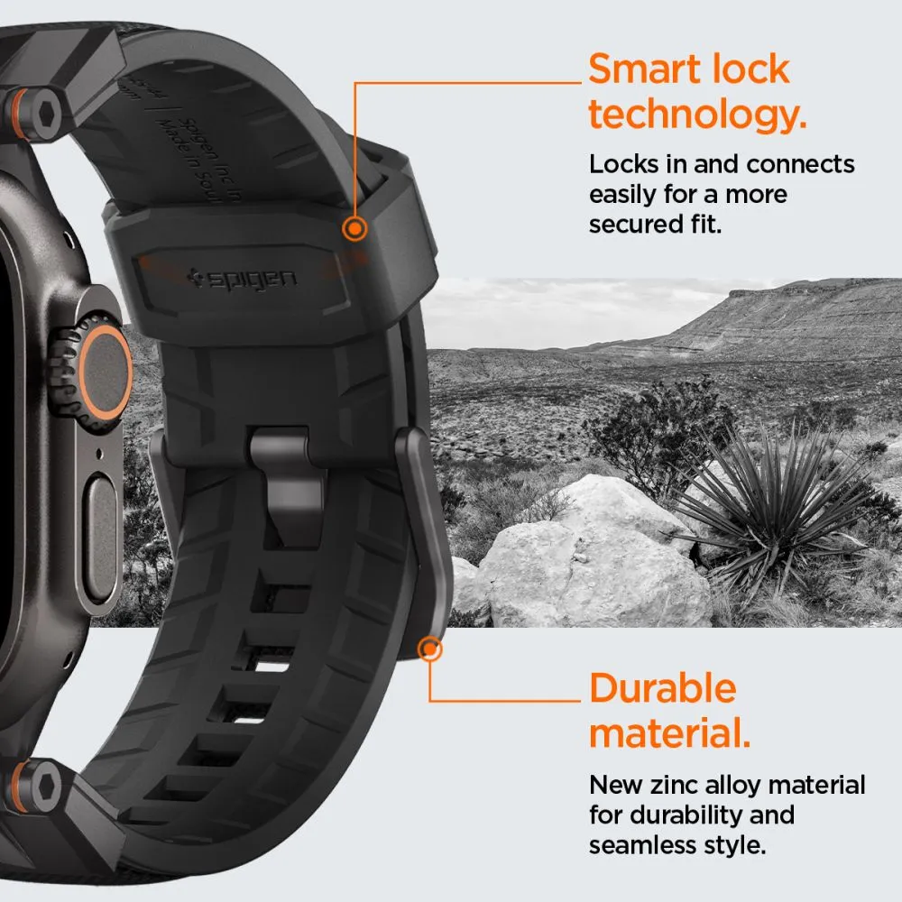 Apple Watch Ultra band black SPIGEN DURAPRO ARMOR ULTRA (49 MM)