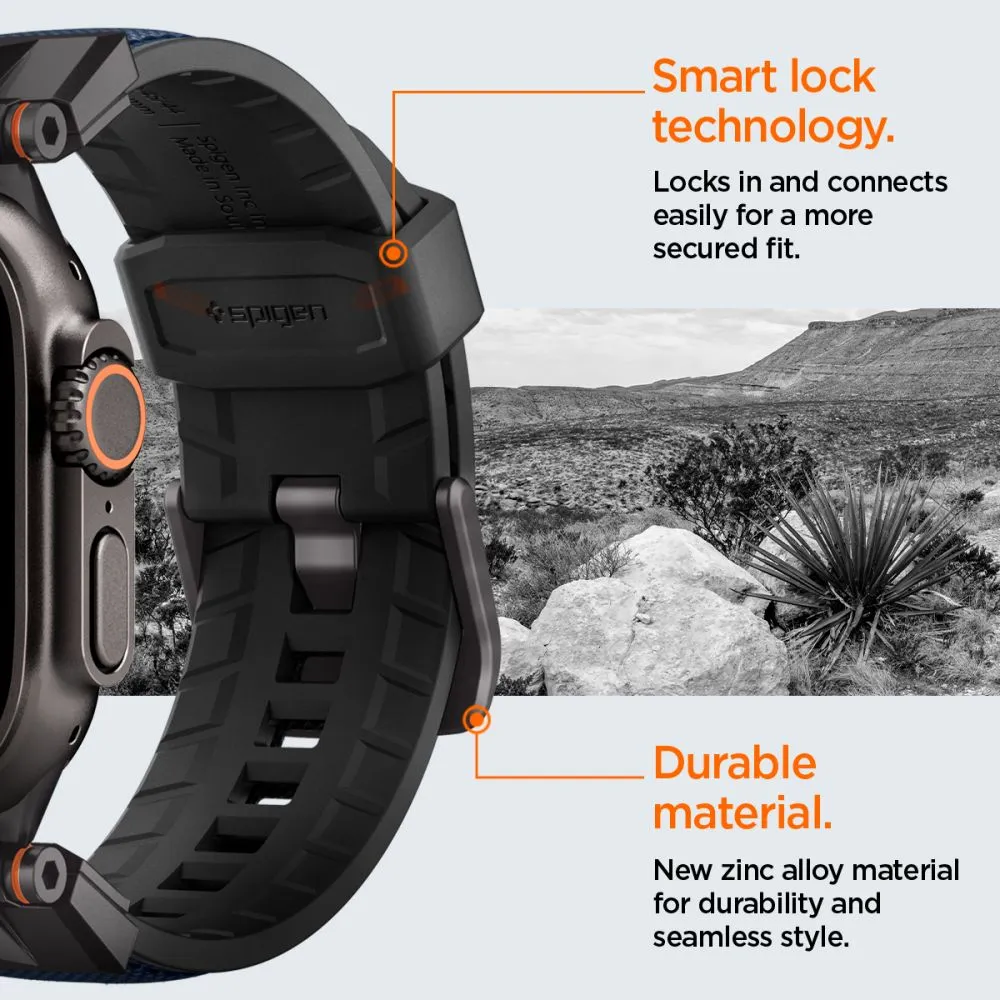 Apple Watch Ultra dirželis mėlyna SPIGEN DURAPRO ARMOR ULTRA (49 MM)