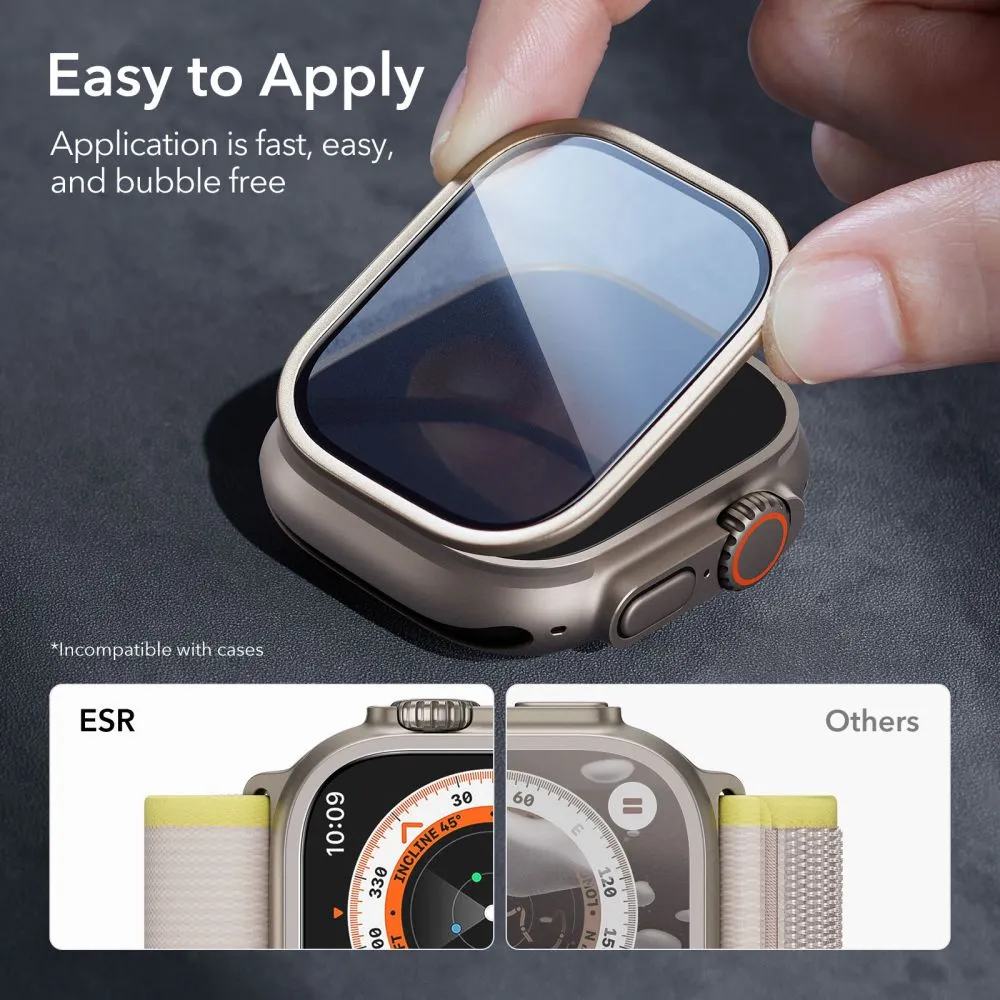 Apple Watch Ultra Tempered glass  ESR ARMORITE TEMPERED GLASS 2-PACK