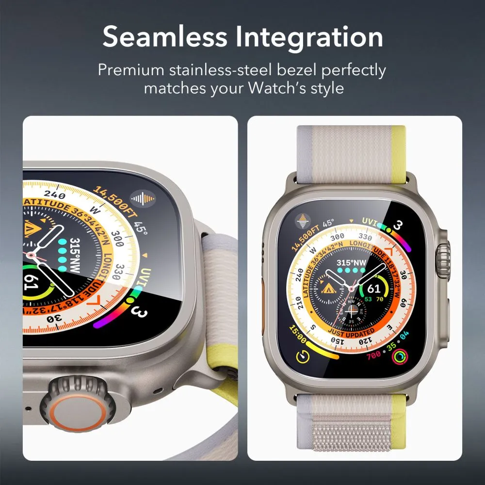 Apple Watch Ultra Tempered glass  ESR ARMORITE TEMPERED GLASS 2-PACK