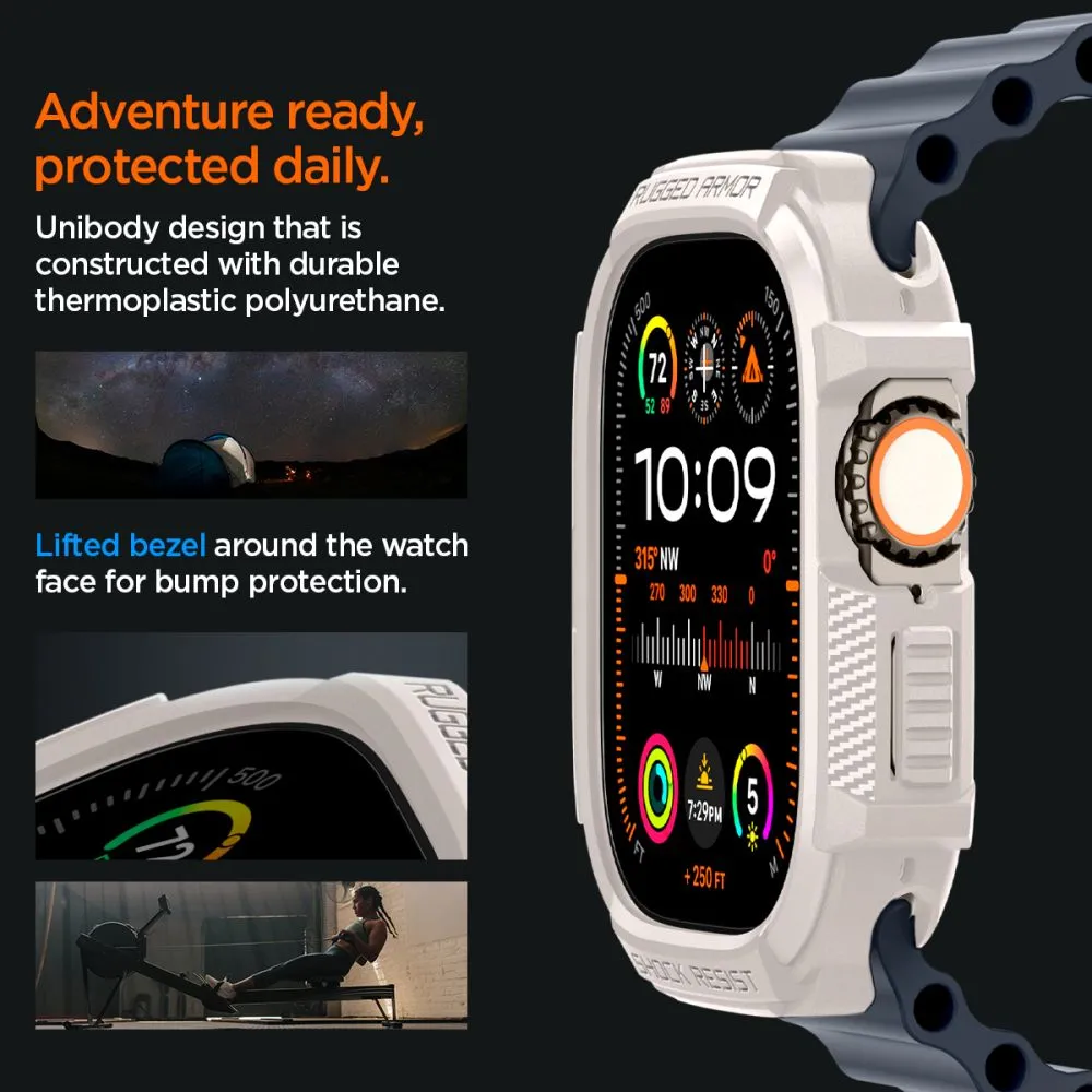 Apple Watch Ultra telefoni ümbris  SPIGEN RUGGED ARMOR (49 MM)