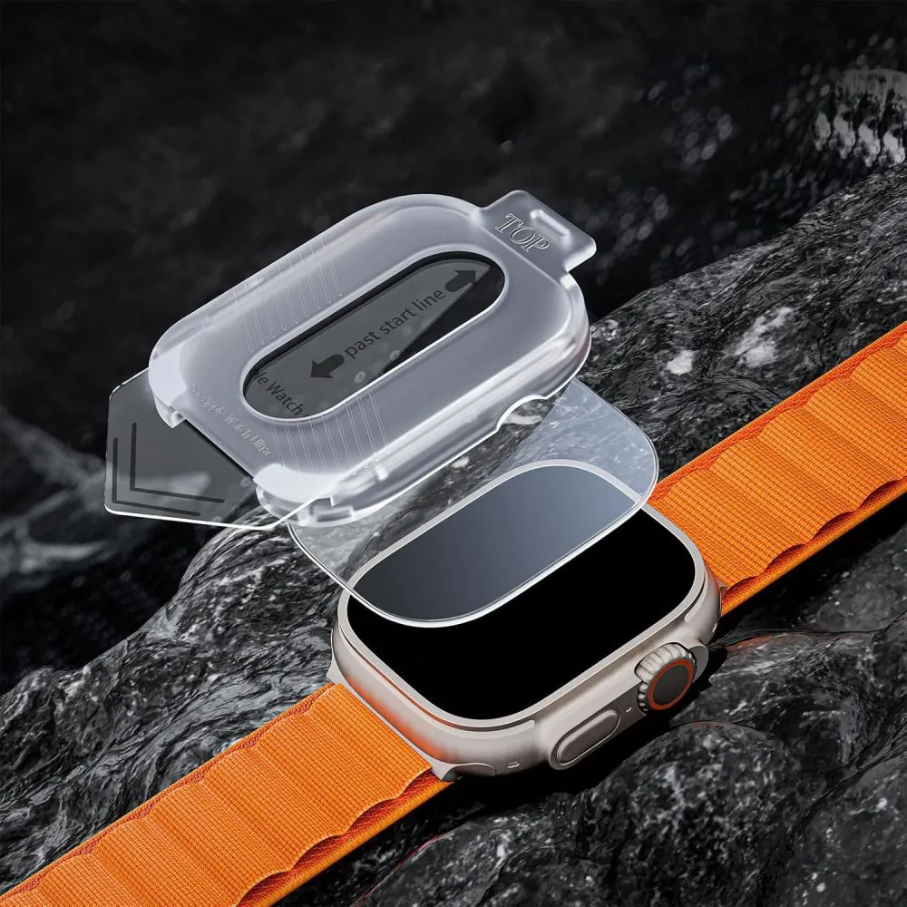 Apple Watch Ultra apsauginis stiklas  TECH-PROTECT SUPREME SET 2-PACK (49mm)