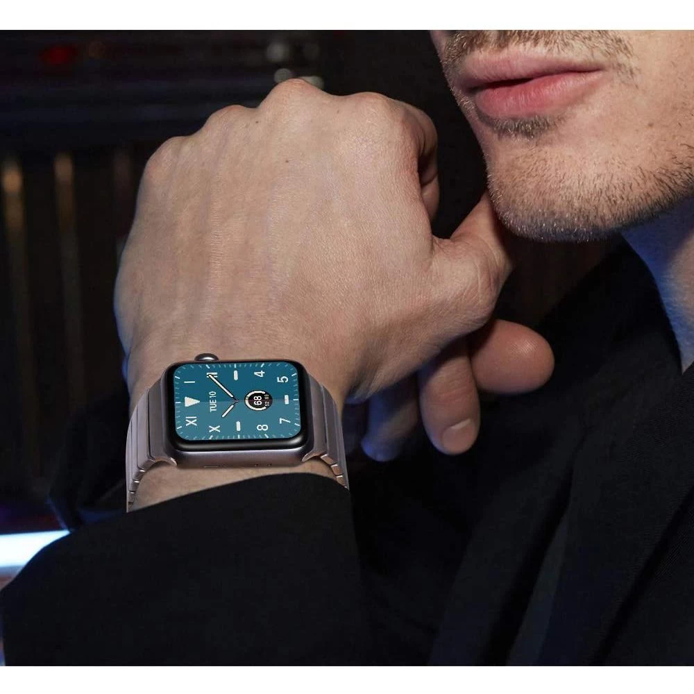 Apple Watch Ultra dirželis sidabrinis TECH-PROTECT LINKBAND (49mm)