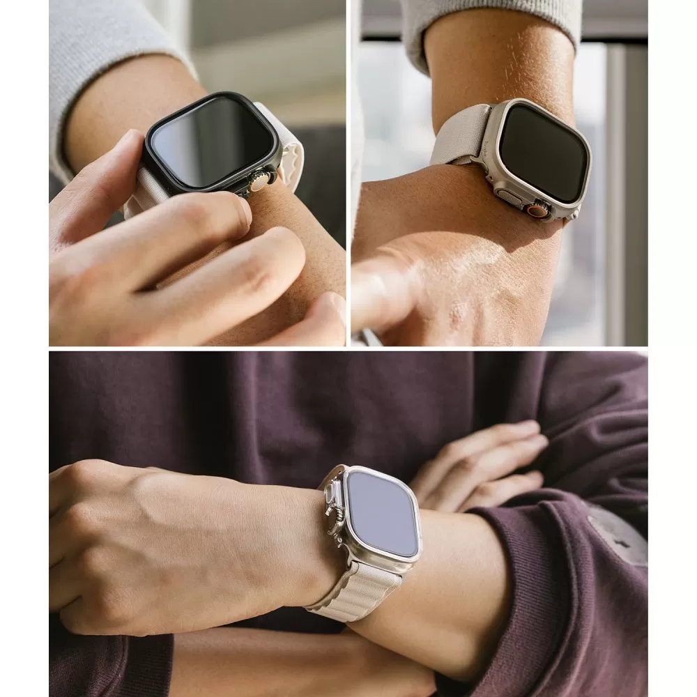 Apple Watch Ultra dėklas  RINGKE SLIM 2-PACK (49 MM)