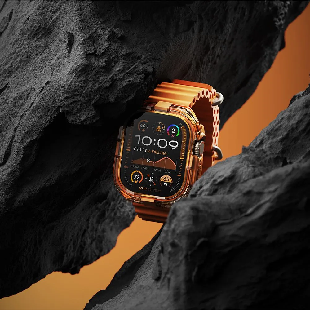 Apple Watch Ultra dėklas Juoda RINGKE FUSION BUMPER (49 MM)